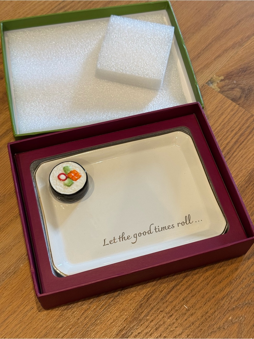 Iconic Eats Trinket Tray Box - Sushi